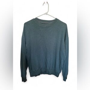 Women’s American Eagle Soft Green Mid-Cropped Crewneck Sweater